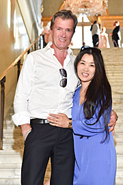 John Munich (Jürgens) mit Frau Hayah Ingolstadt Village Ballet Performance Event (Portrait Wayne Mcgregor) Bayerisches Staatsballett im Nationaltheater München am 7.06.2019 BrauerPhotos / Goran Nitschke fuer Ingolstadt Village
